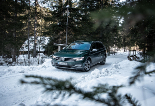 VW Passat Alltrack v zime 006