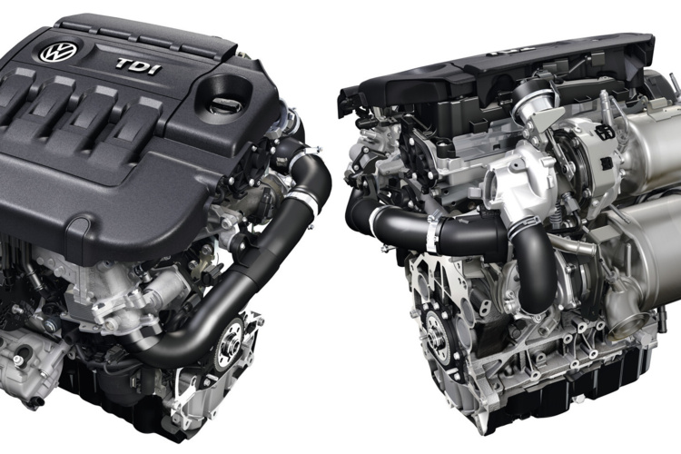 dva motory TDI