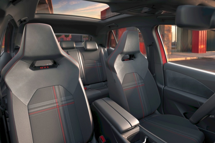 Športové predné sedadlá modelu Volkswagen ID.3 GTI