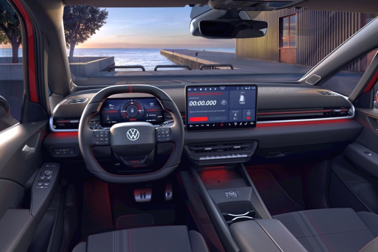 Kokpit modelu Volkswagen ID.3 GTI