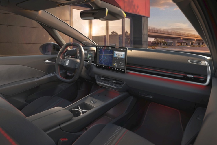 Kokpit modelu Volkswagen ID.3 GTI