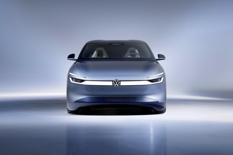 Volkswagen Mission Efficiency v štúdiu pri pohľade spredu