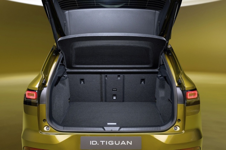 Variabilita batožinového priestoru modelu Volkswagen ID. Tiguan