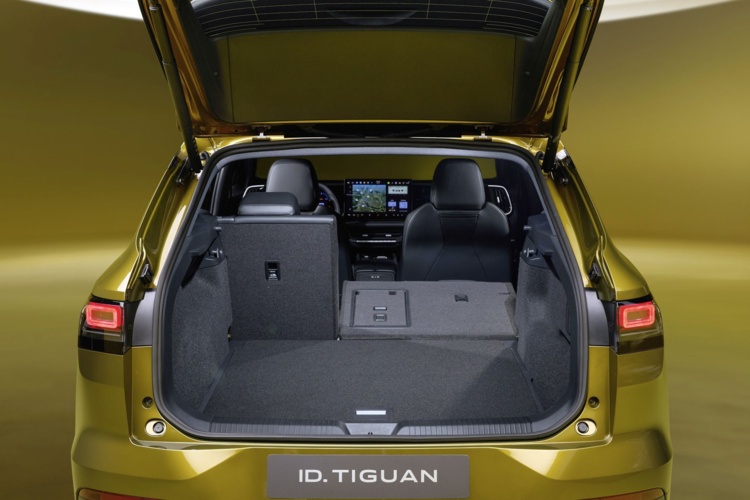 Variabilita batožinového priestoru modelu Volkswagen ID. Tiguan