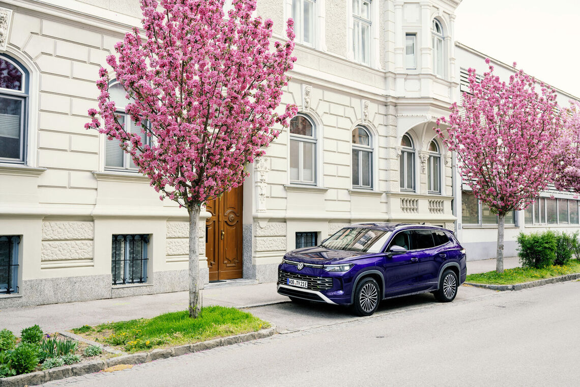 Volkswagen Tayron Elegance. Presný typ svetlometov závisí od konfigurácie vozidla. Foto: Volkswagen AG.