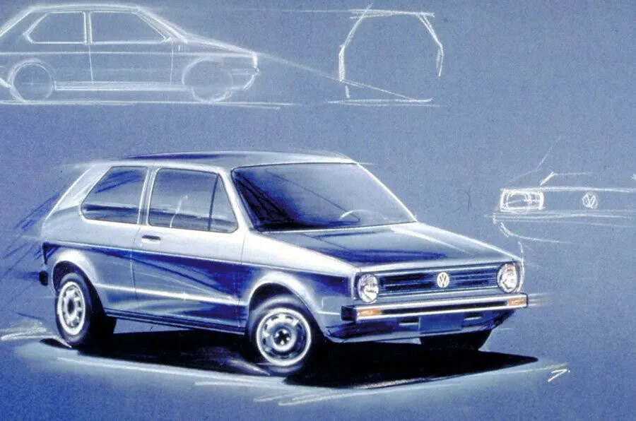 Giugiaro: Takto sa kreslil prvý Golf! 2