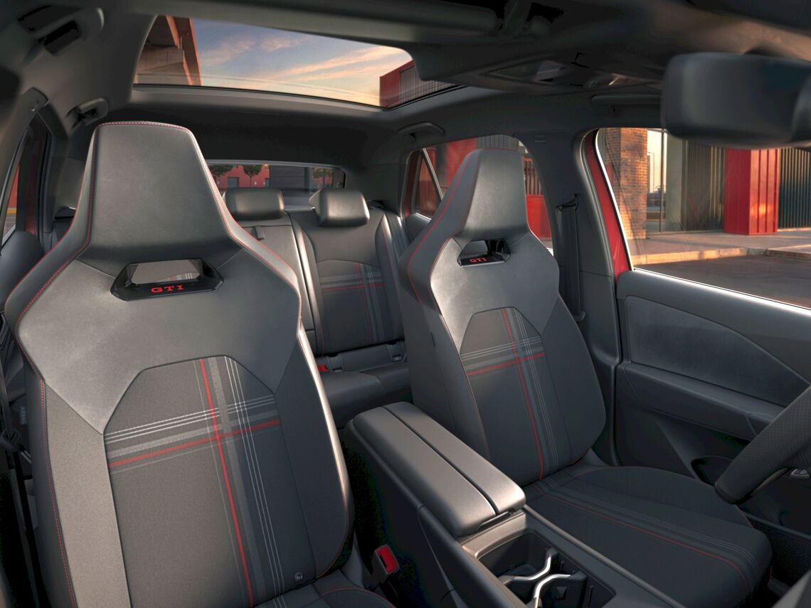 Športové predné sedadlá modelu Volkswagen ID.3 GTI