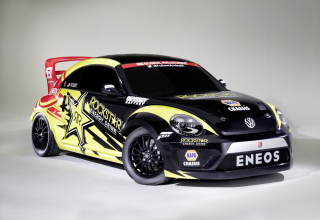 Der GRC Beetle des Volkswagen Andretti Rallycross Teams USA
