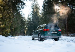 VW Passat Alltrack v zime 002