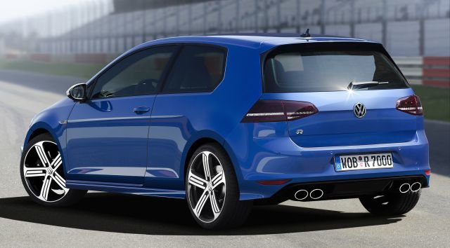 Golf R na okruhu